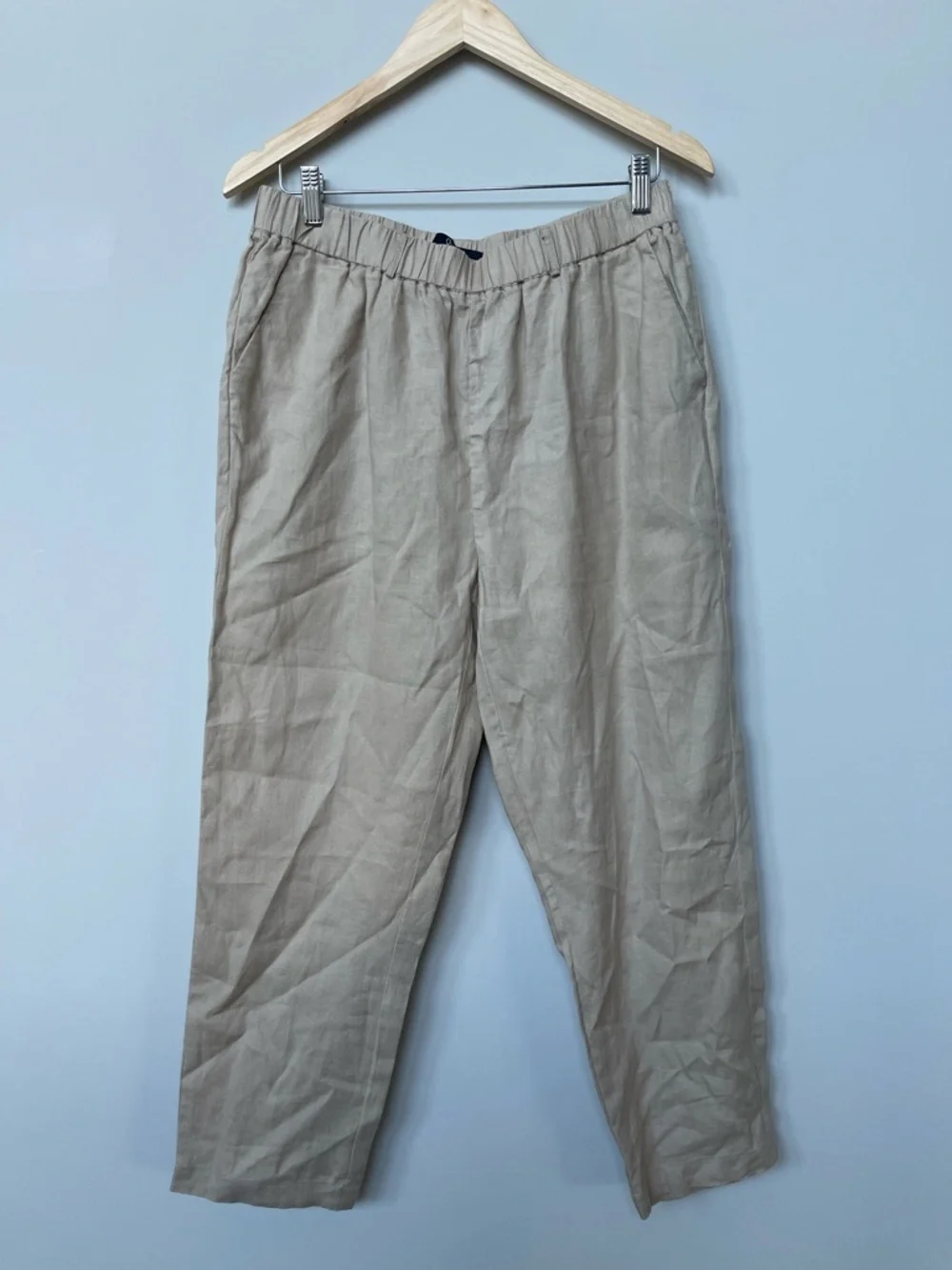 Quince | Pull-on Stretch Linen Pant  Lagenlook Summer Lightweight Closet Staple
